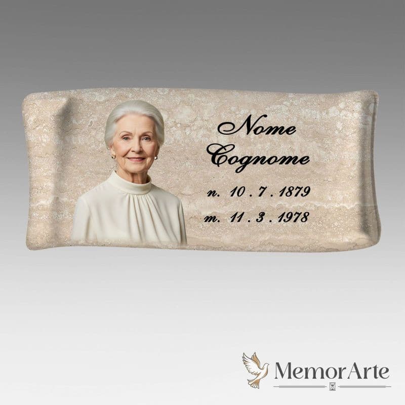 Pergamena Orizzontale a parete in Ceramica Personalizzabile "Papiro Egizio"